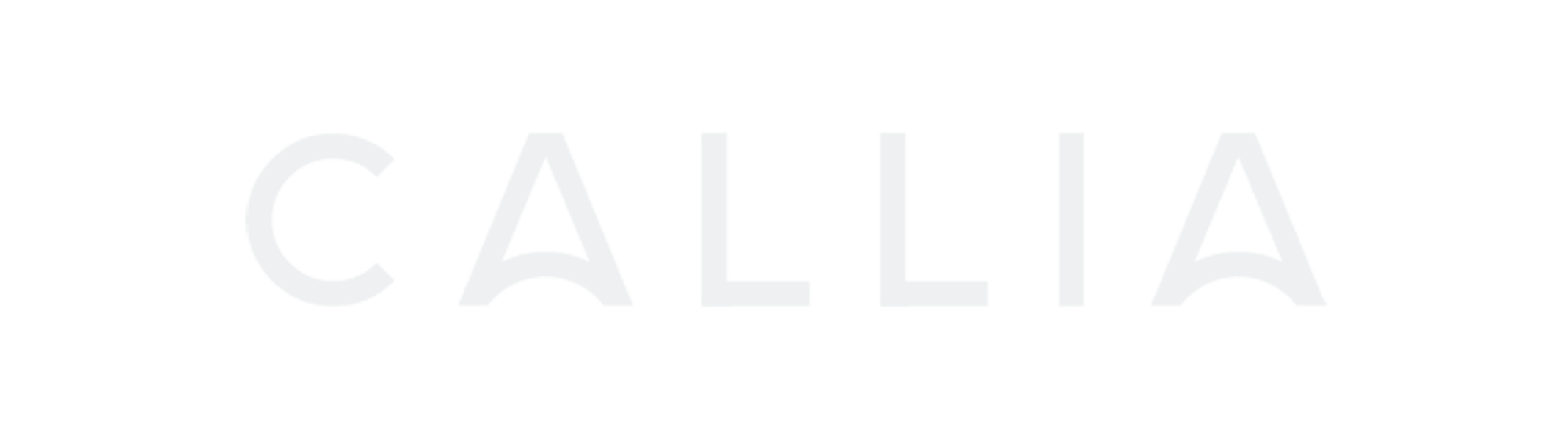 Callia logo white