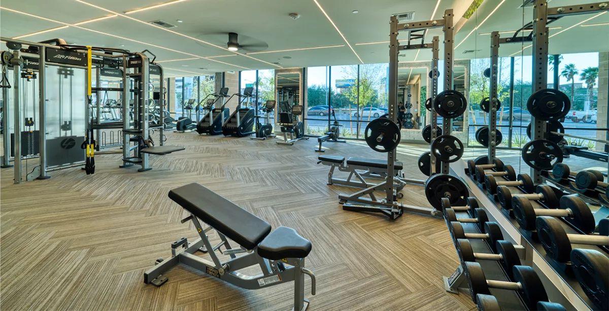 Callia weight room