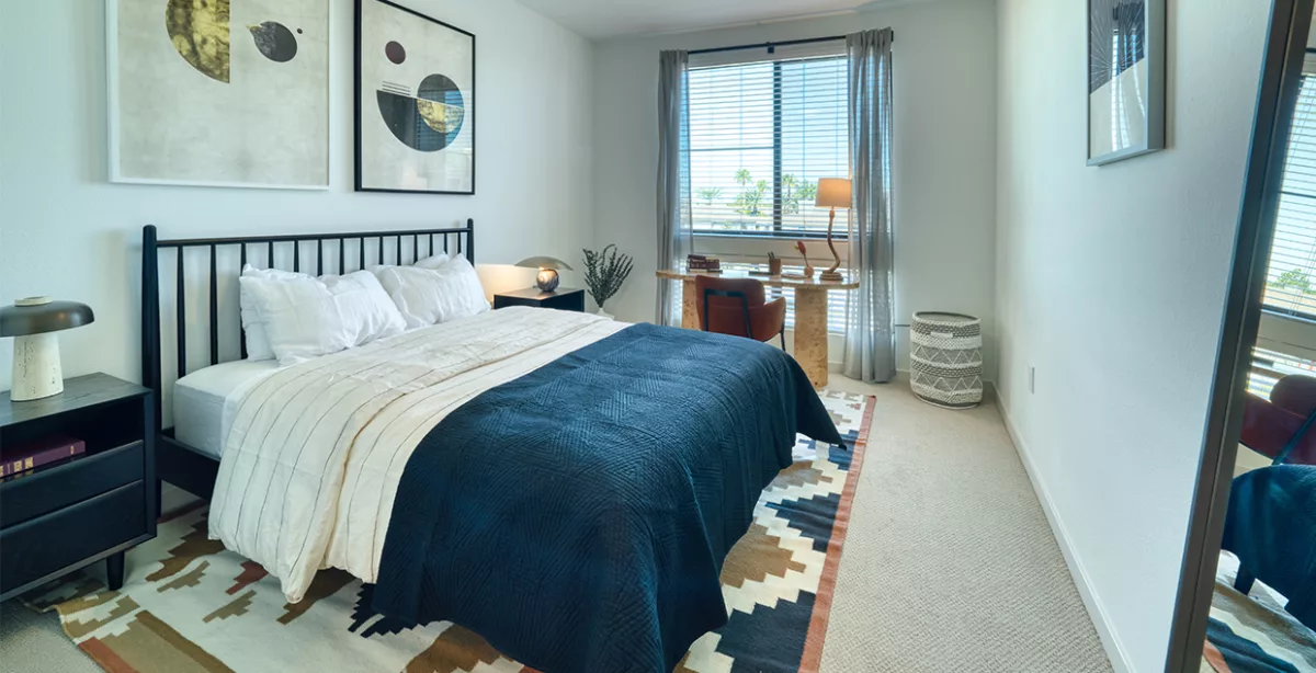 Callia light-filled bedroom